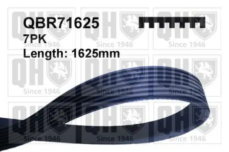 Ремень клиновой QUINTON HAZELL QBR71625