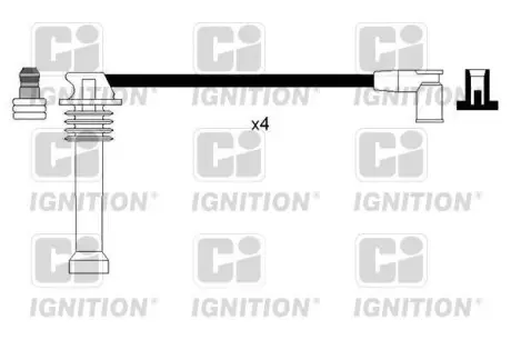 Комплект проводiв запалювання QUINTON HAZELL XC1120