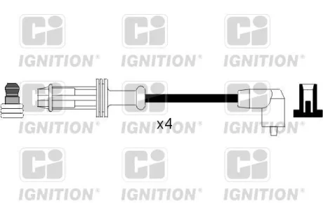 Комплект проводiв запалювання QUINTON HAZELL XC257