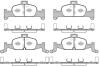 Гальмівнi колодки дисковi перед. Audi A4 Allroad B9, A4 B9, A5, A6 Allroad C8, A6 C8, A7, Q5 1.4-3.0Dh 05.15- REMSA 1691.00 (фото 1)