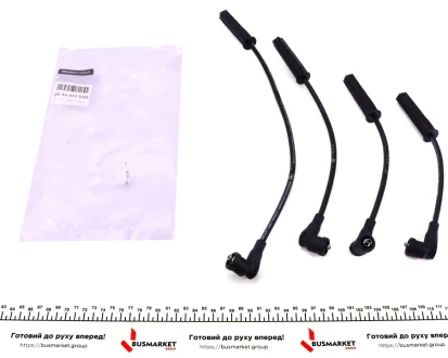 Проводи запалювання Renault Logan 1.4/1.6 i 04- (к-кт) (високовольтні) RENAULT 224404252R