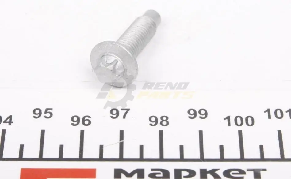 Болт с головкой системы TORX из черного металла RENAULT 7703002705 (фото 1)