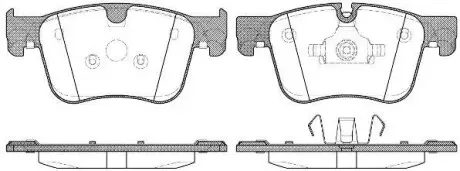 Фото гальмівні колодки дискові ROADHOUSE 21560.00 Гальмівні колодки дискові ROADHOUSE 21560.00