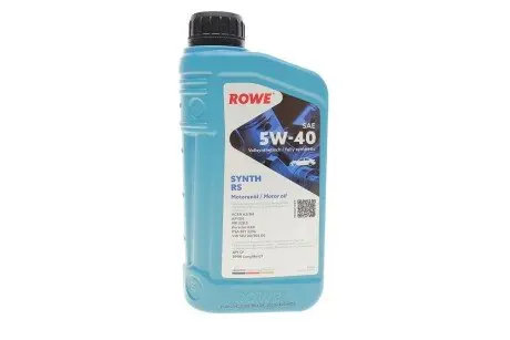 Моторное масло HIGHTEC SYNTH RS SAE 5W-40 (1 L) ROWE 20001-0010-99