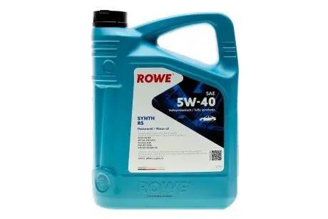 Масло моторное HIGHTEC SYNTH RS SAE 5W-40 (4L) ROWE 20001-0040-99