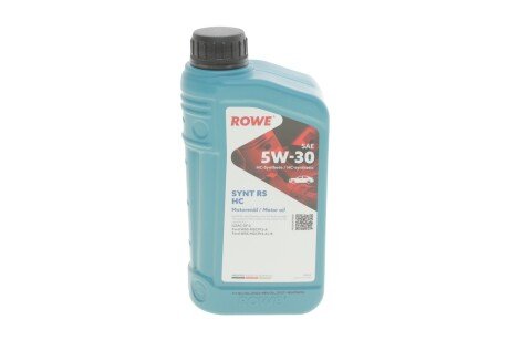 Моторное масло HIGHTEC SYNT RS SAE 5W-30 HC (1 L) ROWE 20024-0010-99