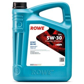 Моторное масло HIGHTEC SYNT RS SAE 5W-30 HC (5 L) ROWE 20024-0050-99