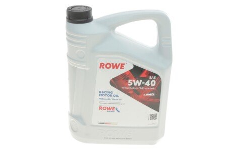 Моторное масло HIGHTEC RACING MOTOR OIL SAE 5W-40 (5 L) ROWE 20044-0050-99