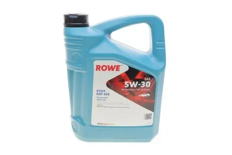 Моторное масло HIGHTEC SYNT RSP 290 SAE 5W-30 (5 L) ROWE 20114-0050-99