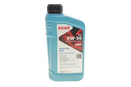 Масло моторное HIGHTEC SYNT RS DLS SAE 5W-30 (1L) ROWE 20118-0010-99