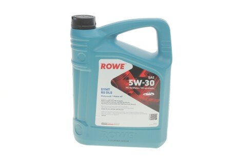 Масло моторное HIGHTEC SYNT RS DLS SAE 5W-30 (4L) ROWE 20118-0040-99