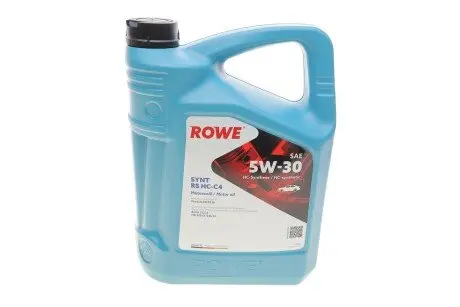 Моторное масло HIGHTEC SYNT RS SAE 5W-30 HC-C4 (5 L) ROWE 20121-0050-99