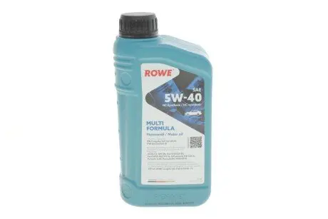 Моторное масло HIGHTEC MULTI FORMULA SAE 5W-40 (1 L) ROWE 20138-0010-99
