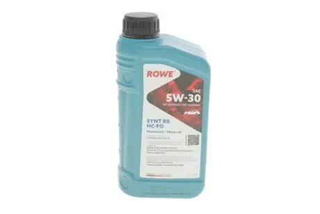 Масло моторное HIGHTEC SYNT RS SAE 5W-30 HC-FO (1L) ROWE 20146-0010-99 (фото 1)