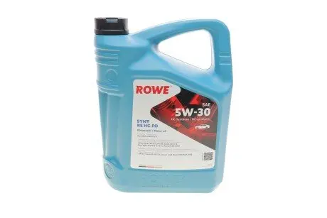 Масло моторное HIGHTEC SYNT RS SAE 5W-30 HC-FO (5L) ROWE 20146-0050-99