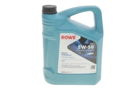 Моторное масло HIGHTEC MULTI FORMULA SAE 5W-50 (5 L) ROWE 20148-0050-99