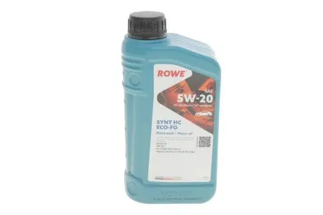 Моторное масло HIGHTEC SYNT HC ECO-FO SAE 5W-20 (1 L) ROWE 20206-0010-99