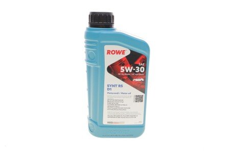 Олива моторна HIGHTEC SYNT RS D1 SAE 5W-30 (1 L) ROWE 20212-0010-99