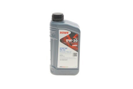 Олива моторна HIGHTEC SYNT RS SAE 0W-30 HC-C2 (1 L) ROWE 20247-0010-99