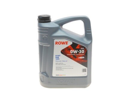 Моторное масло HIGHTEC SYNT RSB 12FE SAE 0W-30 (5 L) ROWE 20305-0050-99