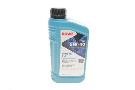 Моторное масло HIGHTEC SYNT RS DLS SAE 5W-40 (1 L) ROWE 20307-0010-99