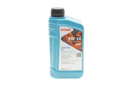 Моторное масло HIGHTEC SYNT RS D1 SAE 5W-20 (1 L) ROWE 20342-0010-99