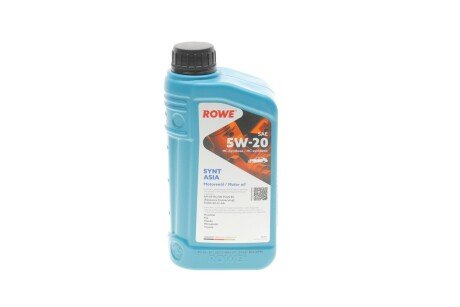 Олива моторна HIGHTEC SYNT ASIA SAE 5W-20 (1 L) ROWE 20359-0010-99