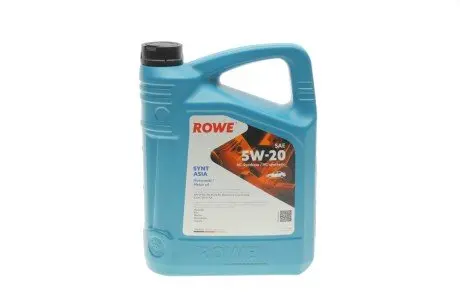Моторное масло HIGHTEC SYNT ASIA SAE 5W-20 (4 L) ROWE 20359-0040-99