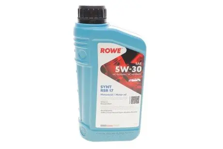 Моторное масло HIGHTEC SYNT RSR 17 SAE 5W-30 (1 L) ROWE 20370-0010-99