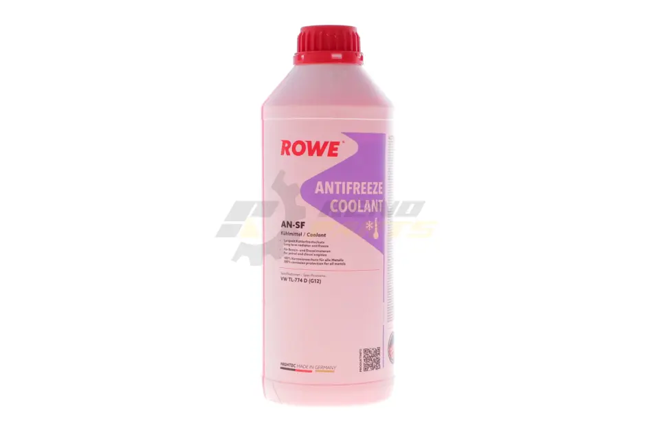 Антифриз (червоний) G12 HIGHTEC ANTIFREEZE COOLANT AN-SF (1.5L) (концентрат) ROWE 21013-0015-99 (фото 1)