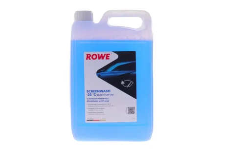 Омивач скла зима (5L) HIGHTEC SCREENWASH (-20°C) (готовий до застосування) (лимон) ROWE 21111-0050-99