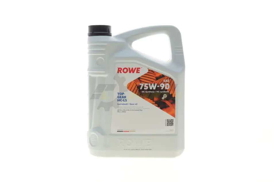 Масла трансмиссионные HIGHTEC TOPGEAR SAE 75W-90 HC-LS (5 L) ROWE 25004-0050-99 (фото 1)