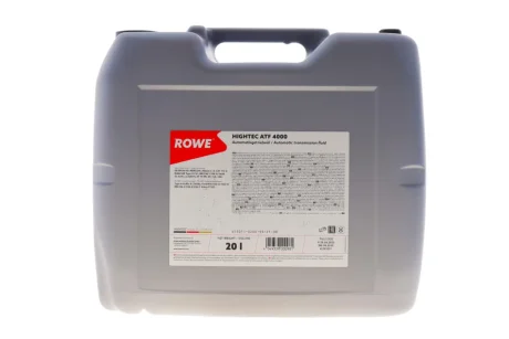 Олива трансмісійна HIGHTEC ATF 4000 (20L) Dexron II (червоний) ROWE 25011-0200-99