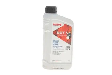 Тормозная жидкость HIGHTEC BRAKE FLUID SUPER DOT 5.1 (1 L) ROWE 25104-0010-99