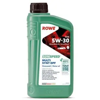 Моторное масло SUNSPEED MULTI SYNT DPF SAE 5W-30 (1 L) ROWE 4920125-0010-99 (фото 1)