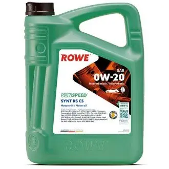 Моторное масло SUNSPEED SYNT RS C5 SAE 0W-20 (5 L) ROWE 4920379-0050-99