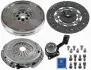 Комплект сцепления ZMS Modul XTend plus CSC Volvo C30, S40, V50 Ford Focus C-Max, Focus 2.0D 10.03-12.12 SACHS 2290 601 020 (фото 1)