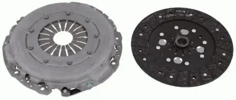 Комплект зчеплення Mercedes A (W168), Vaneo (414) 1.7D/1.9 07.98-07.05 SACHS 3000 856 801
