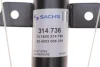 Амортизатор передній газ. лів./прав.Renault Clio Iii 1.5Dci/1.6/2.0 05- SACHS 314 736 (фото 3)