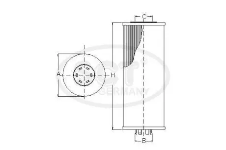 Фільтр оливний SCT/Mannol SH4742P