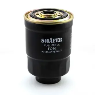 Фильтр топливный Hyundai 2.5D/TD/Mazda 323/Mitsubishi Colt SHAFER FC46