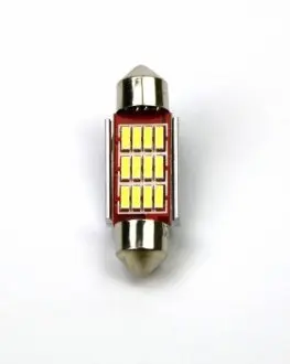 Лампа LED 12V T11 T11x36 8LEDs CANBUS SHAFER SL4009