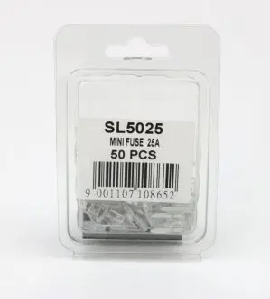 Запобіжник плоский Mini 25A SHAFER SL5025