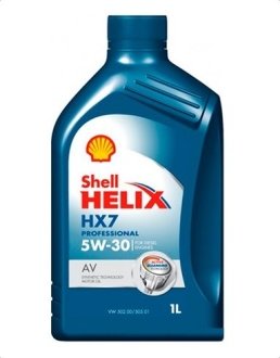 Масло двигателя 1L Helix HX7 5W30 (ACEA A3/B3, A3/B4 MB 229.3VW 502.00/505.00) SHELL 550040006