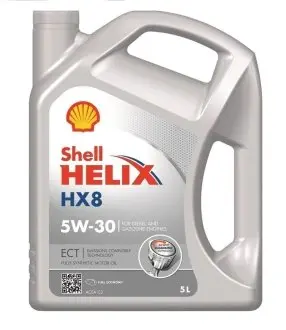 Масло моторное 5L Helix HX8 ECT 5W30 (ACEA C3 VW 504.00/507.00 MB 229.31/229.51) SHELL 550048100