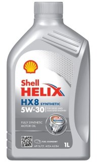 Масло двигателя 1L Helix HX8 ECT 5W30 1L (ACEA C3 VW 504.00/507.00 MB 229.31/229.51) SHELL 550048140