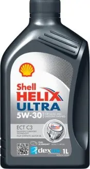 Масло моторное 1L Helix Ultra ECT C3 5W30 (ACEA C3 MB 229.51/229.31 L-04 GM DII) SHELL 550049781