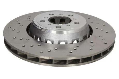 Диск гальмівний (передній) BMW M3 (F30/F80) 14-18 (380x30) (L) (з покриттям) (з отворами) (вент) SHW Performance BFL44809