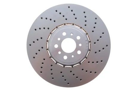 Диск тормозной (передний) BMW X3 M (G01)/X5 M (G05) 19-(395х36) (R) (перф.) SHW Performance BFR43502