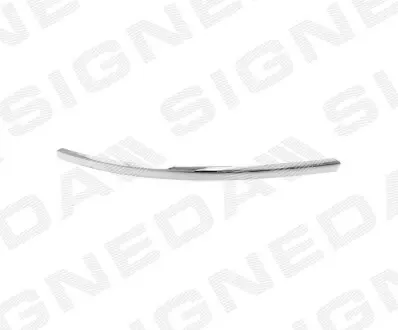 Молдинг на решітку в бампер AUDI A6 (C6), 05 - 08 Signeda PAD99027MAL